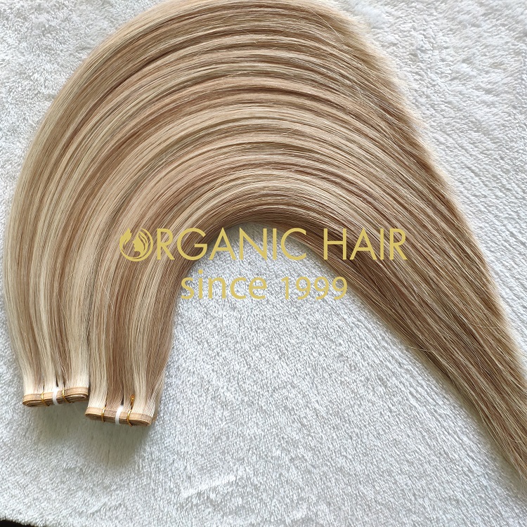 Super Double Drawn Seamless Weft Hair RB8